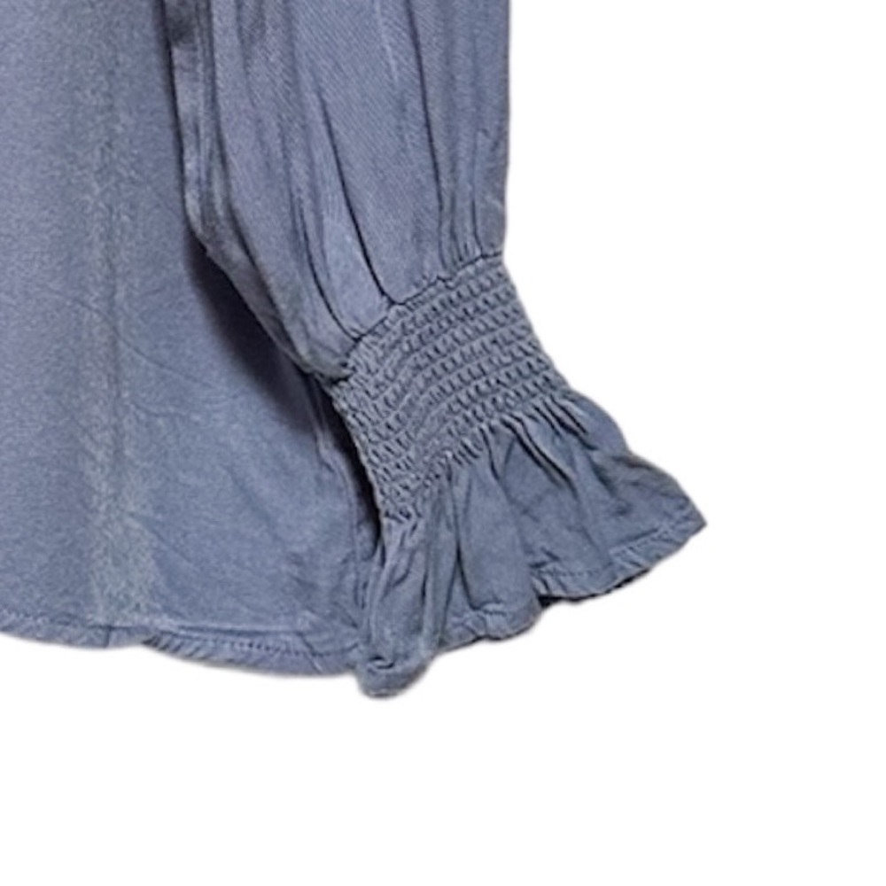 Soprano Ruffle Long Sleeve Girls Top - Picture 4 of 8